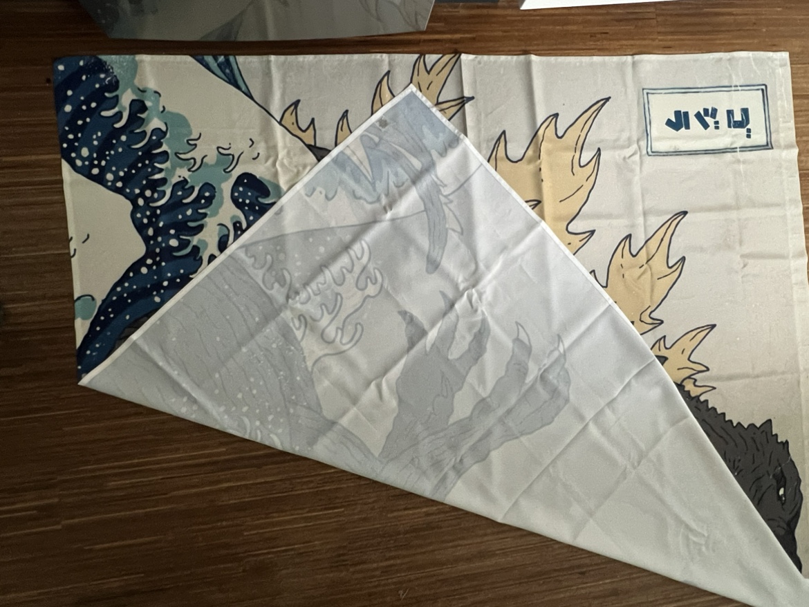 Godzilla shower curtain - photo 2