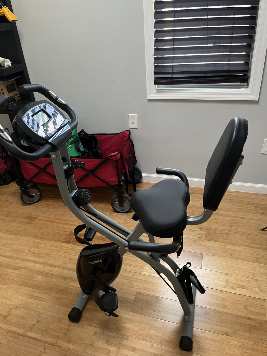 Xspec Upright Exercise Bike - photo 3
