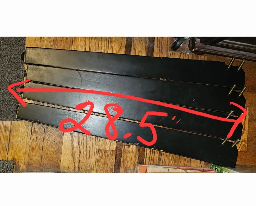 Wood Dining Table Legs w/washers and nut image indicator(5)