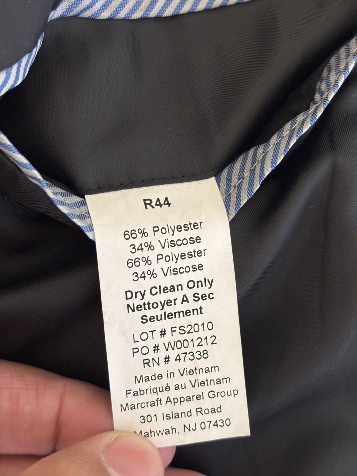 Men’s Tommy Hilfiger Mens Suite Jacket and Pants - photo 3
