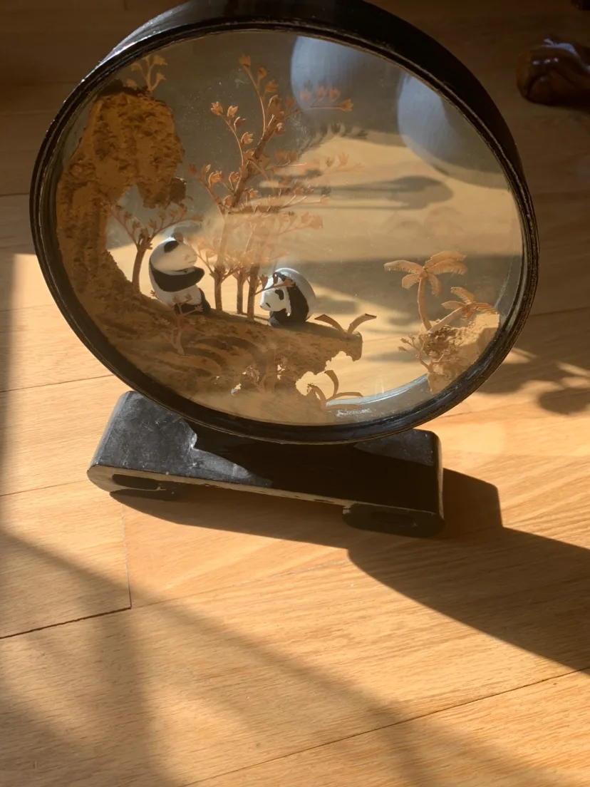 Panda Cork Sculpture image indicator(2)