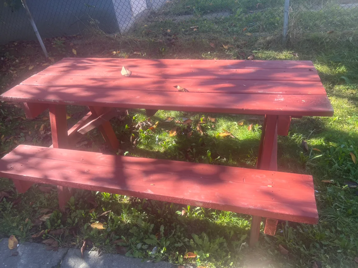 Wooden Table ( Outdoor) thumbnail