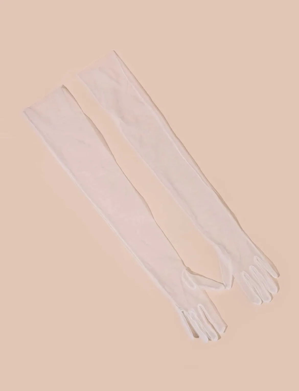 Long White Gloves image indicator(2)