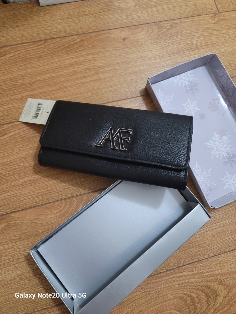 Anne Klein Women's Black Leather Wallet - photo 2