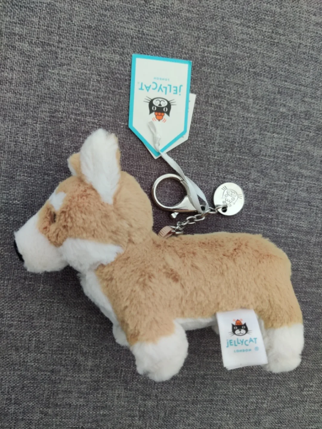 Jellycat Betty Corgi Keychain thumbnail