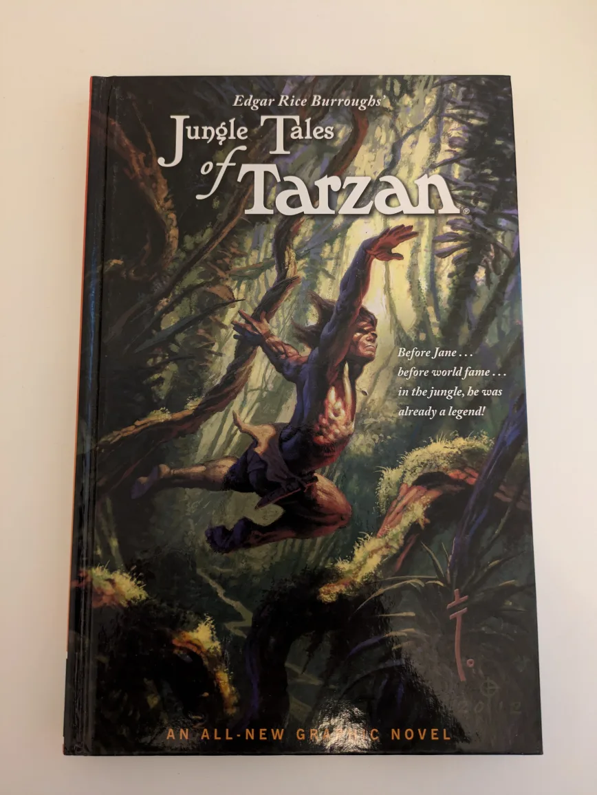 Jungle Tales of Tarzan hard cover thumbnail
