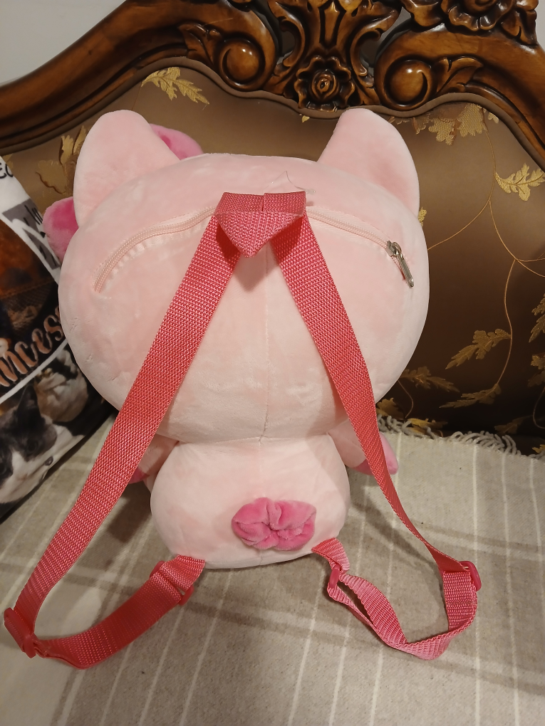 Hello Kitty Pig Plush Backpack - photo 3