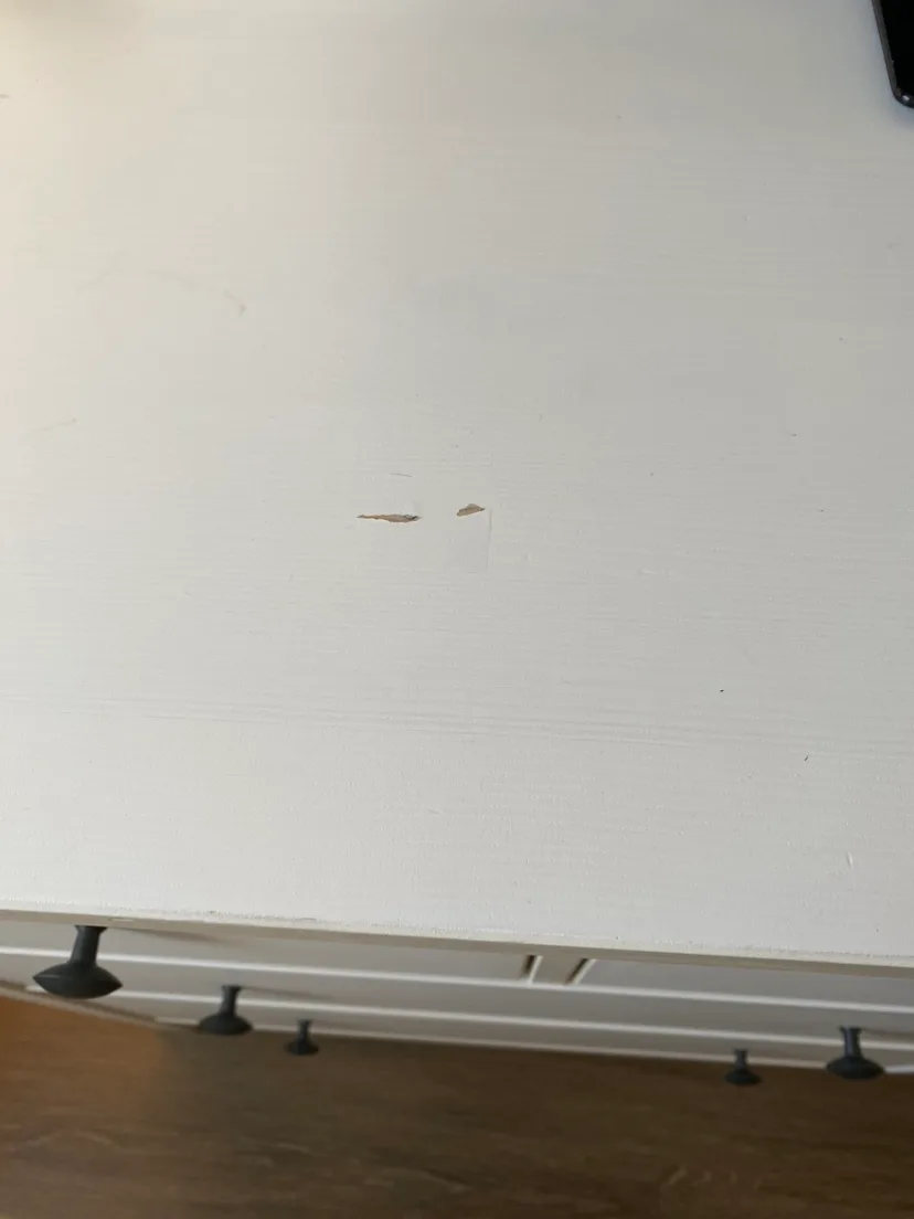 White IKEA 8 Drawer Dresser image indicator(3)