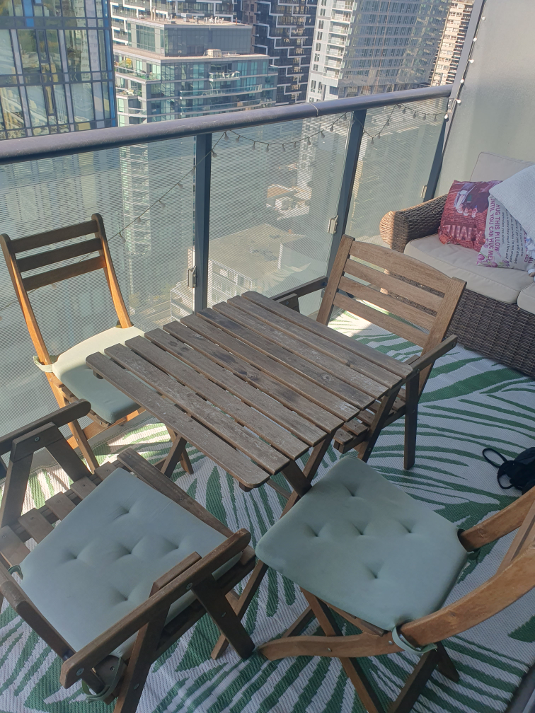 Outdoor Patio Table & Chair Set - photo 5