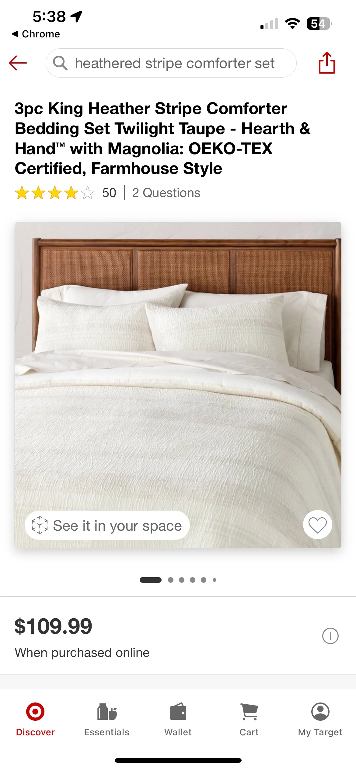 King Size Comforter Set thumbnail