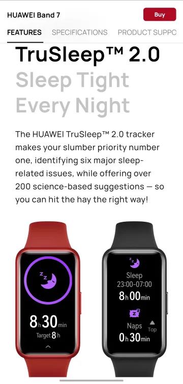 Huawei Band 7 Smartwatch image indicator(9)