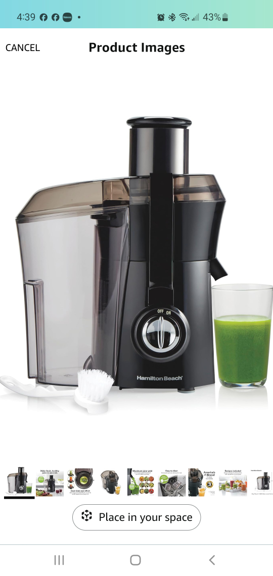 Hamilton Beach Juice Extractor - photo 2