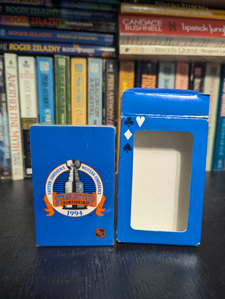 1994 Stanley Cup Playing Cards (sealed) - photo 3
