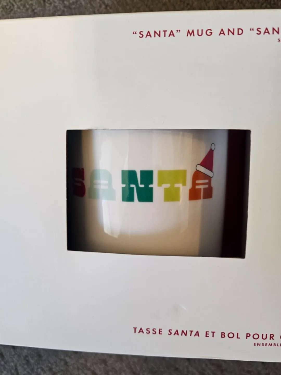 NEW Indigo Holiday Christmas Dog Bowl Set with Mug image indicator(4)