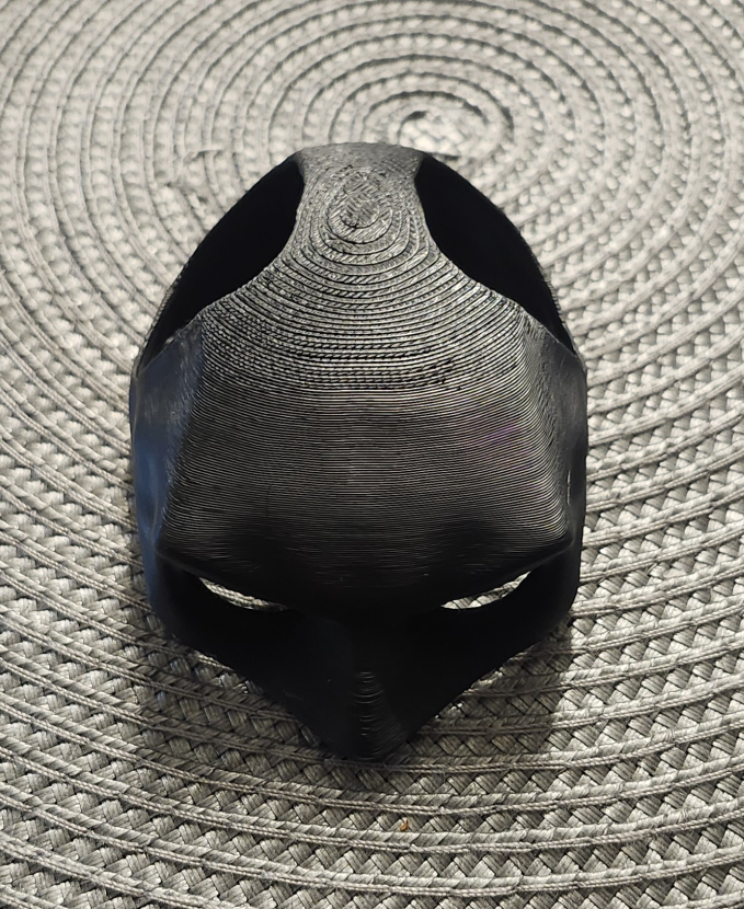 3D Printed Batman Mask for a kitten x2 - photo 2