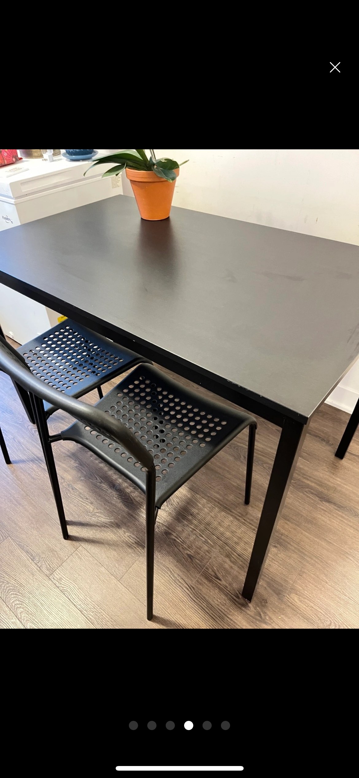 IKEA Dinning Table/ 4 chairs - photo 2