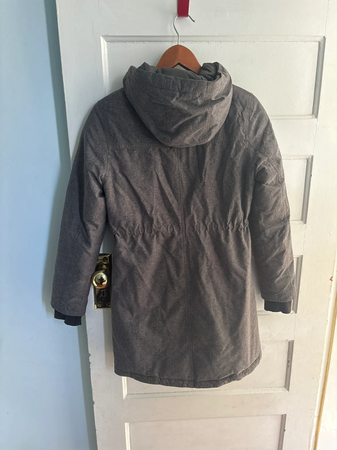 PGD teen/ girl Grey Winter Parka 80% down 20% feather image indicator(2)