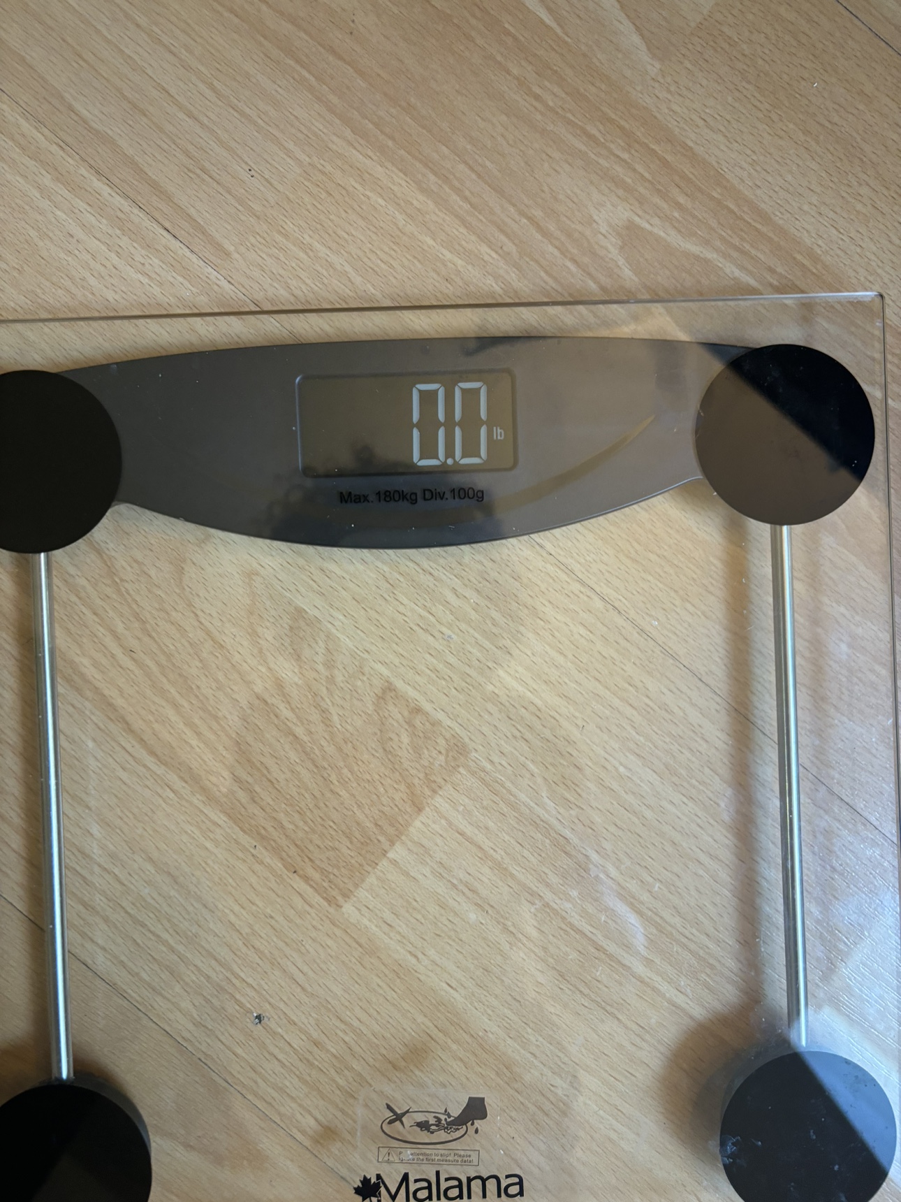 Malama Glass Bathroom Scale