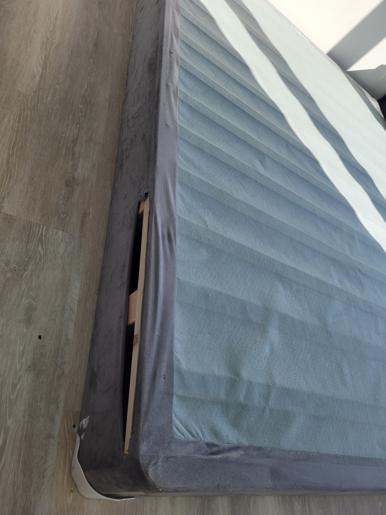 FREE Grey Queen Box Spring - photo 3