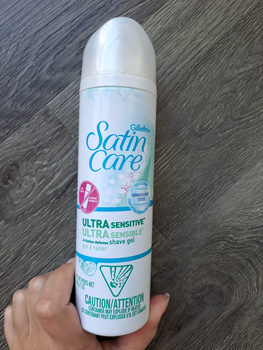Gillette Satin Care Ultra Sensitive Shave Gel