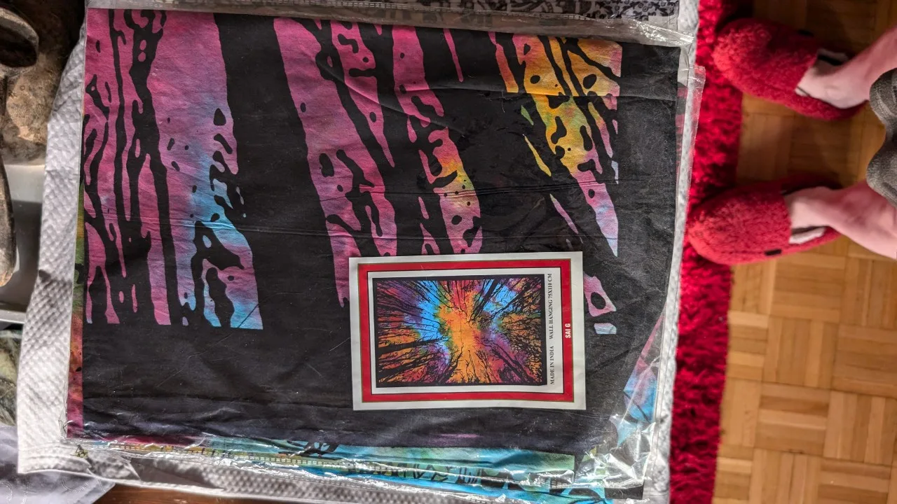 Tie Dye Wall Hanging image indicator(2)