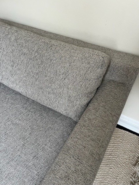 West Elm Grey Sofa - photo 3