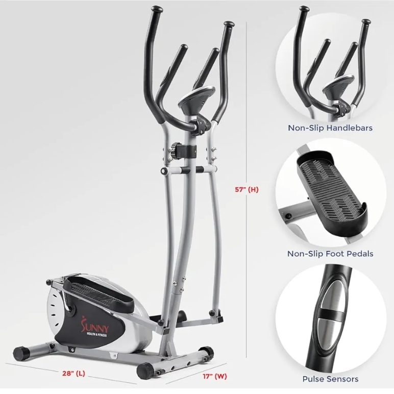 Sunny Health & Fitness Elliptical Machine - photo 5