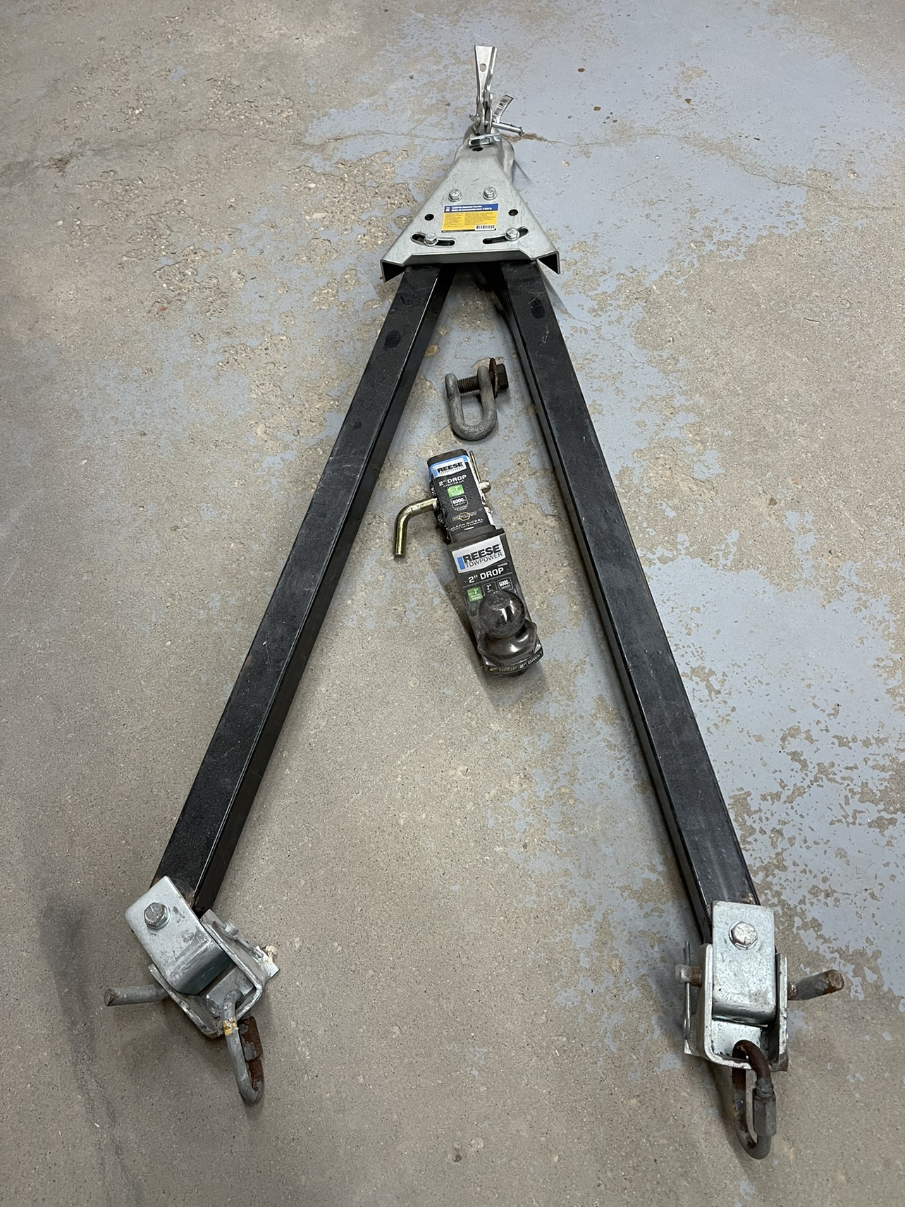 Class III Adjustable A-Frame Tow Bar + Drop Kit