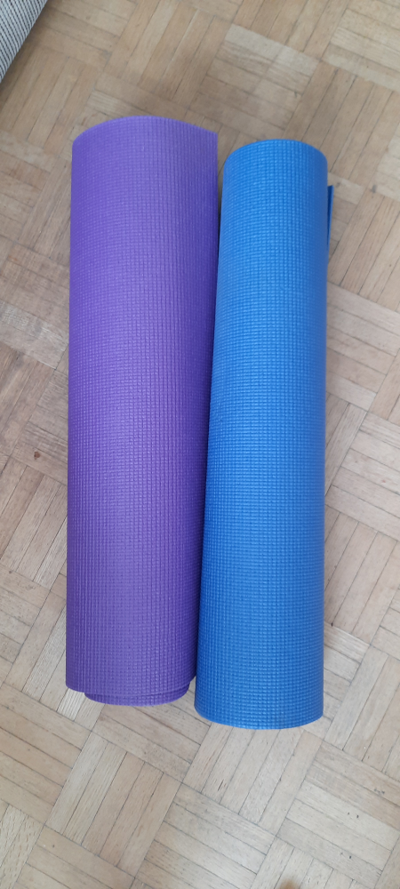 Yoga Mats (Purple and Blue)