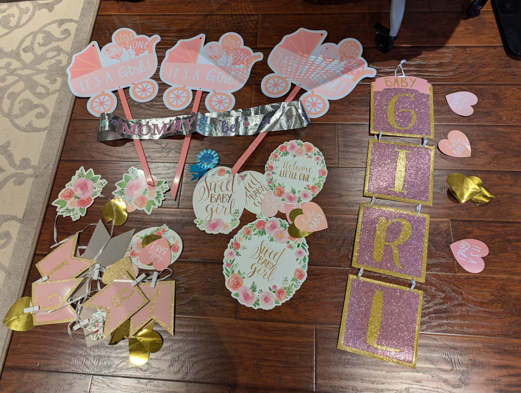 Baby Shower Girl Decorations