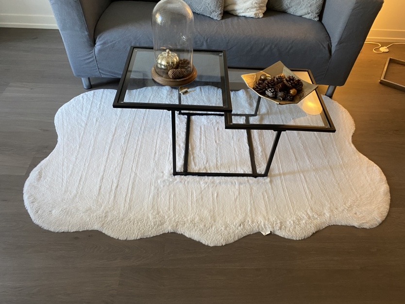 White Fur Rug - photo 4
