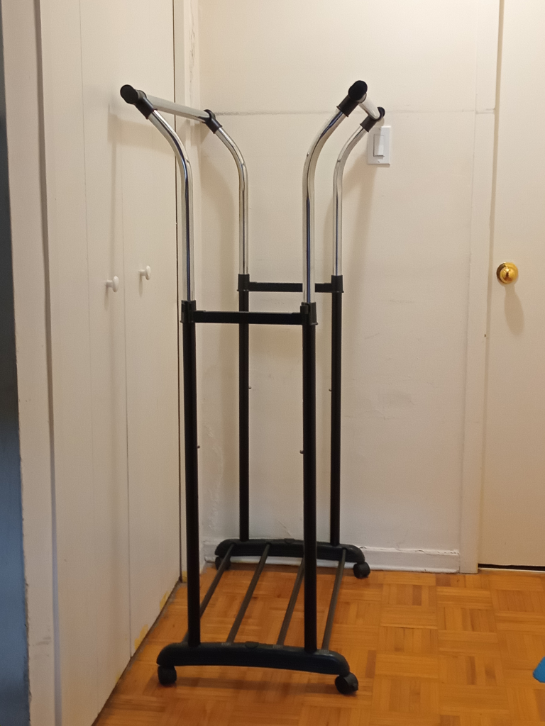 Double Garment Rack