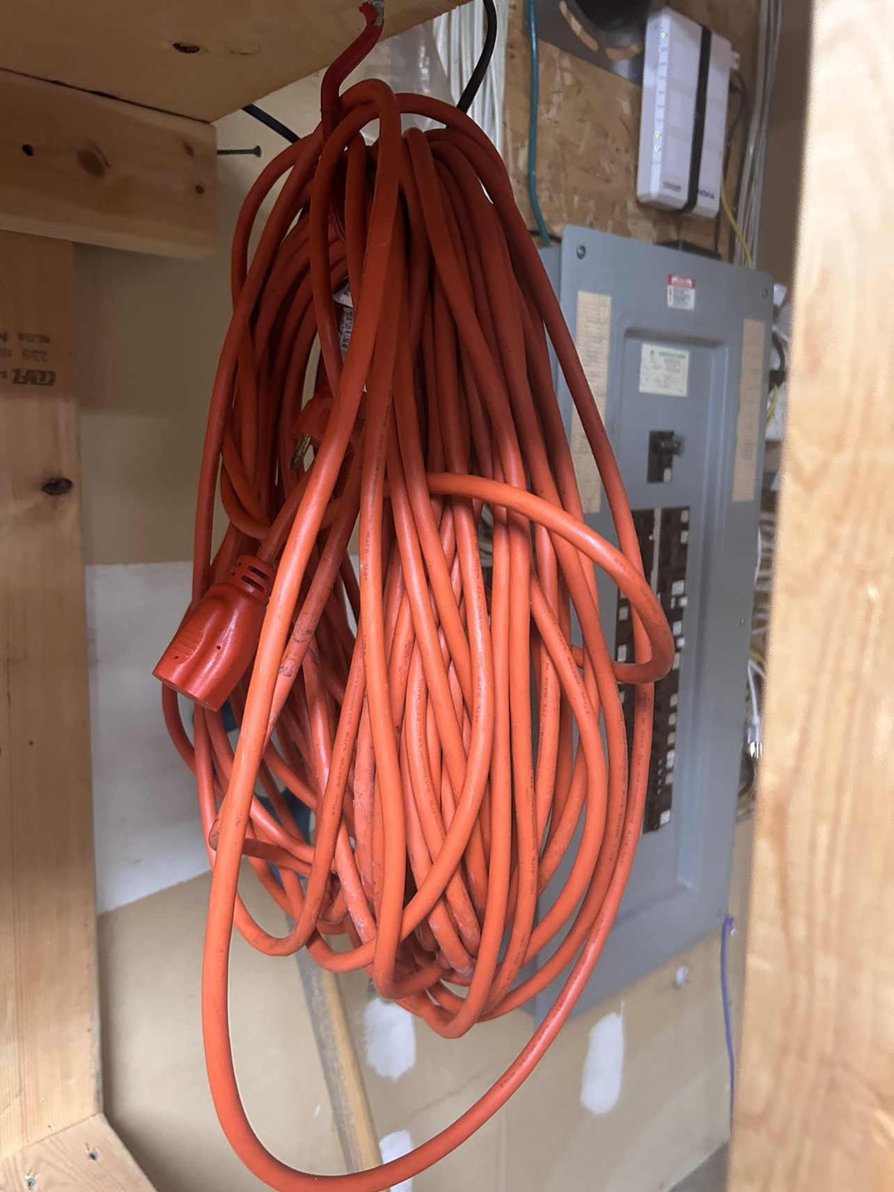 Orange Extension Cord  45 meters