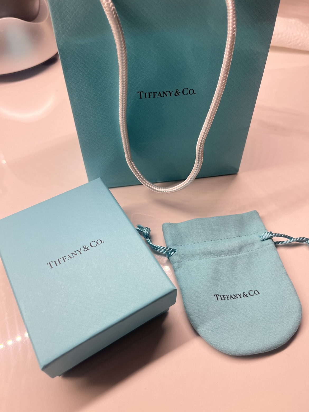 Tiffany double heart necklace - photo 3