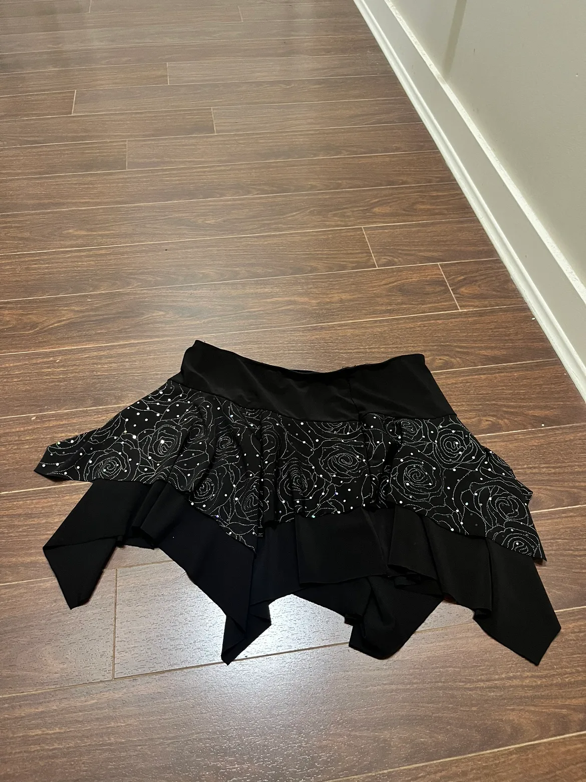 Black Beaded Dance Outfit thumbnail
