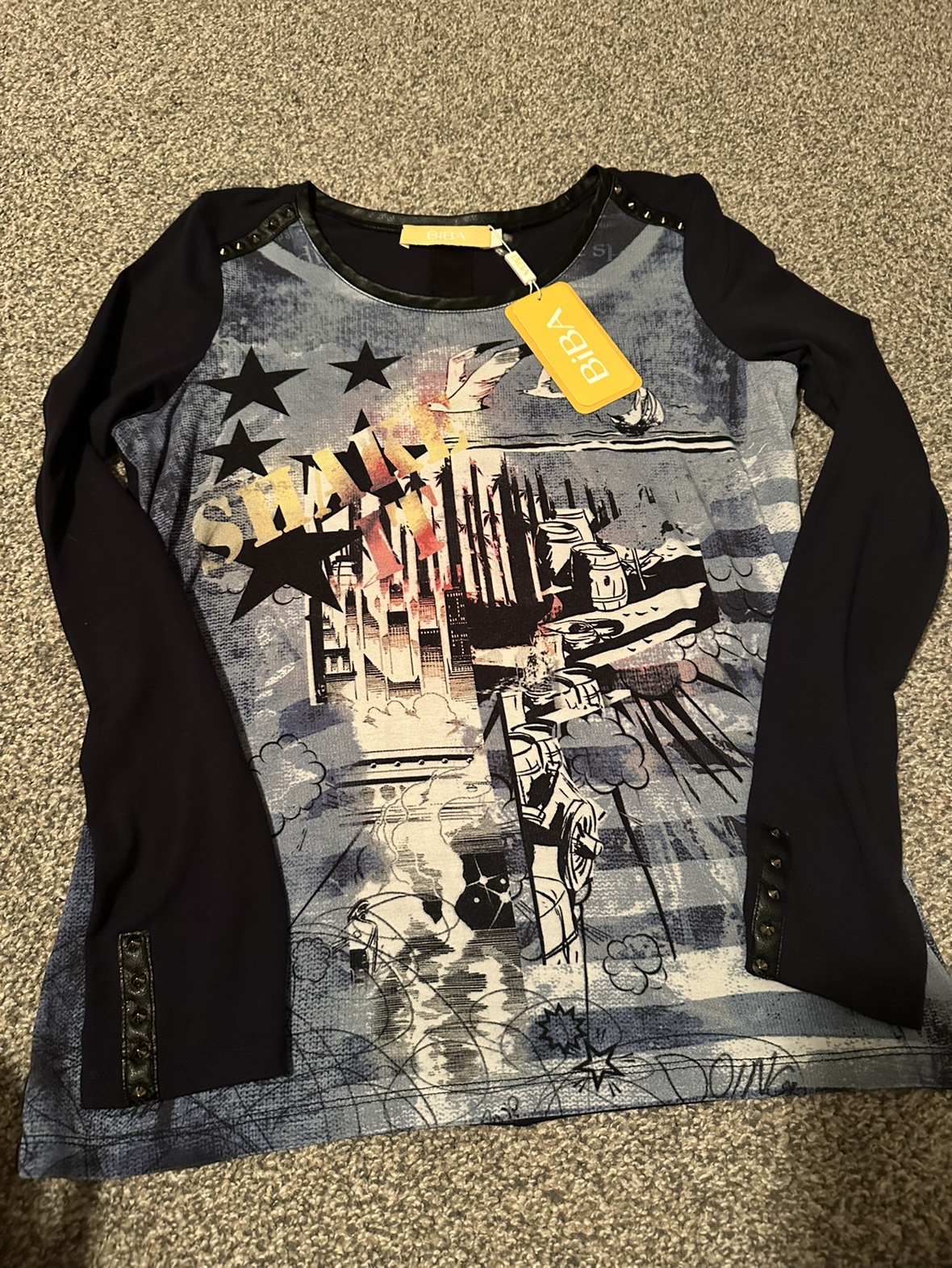 Biba Long Sleeve Top