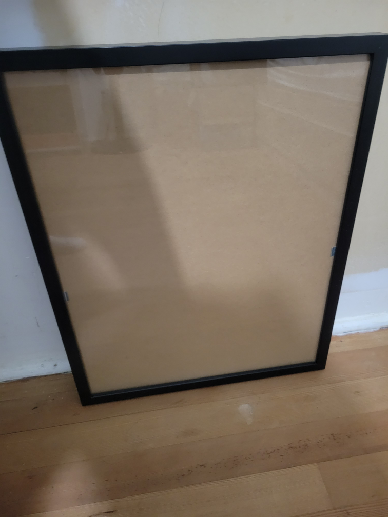 #freecycle ikea picture/ t shirt frame