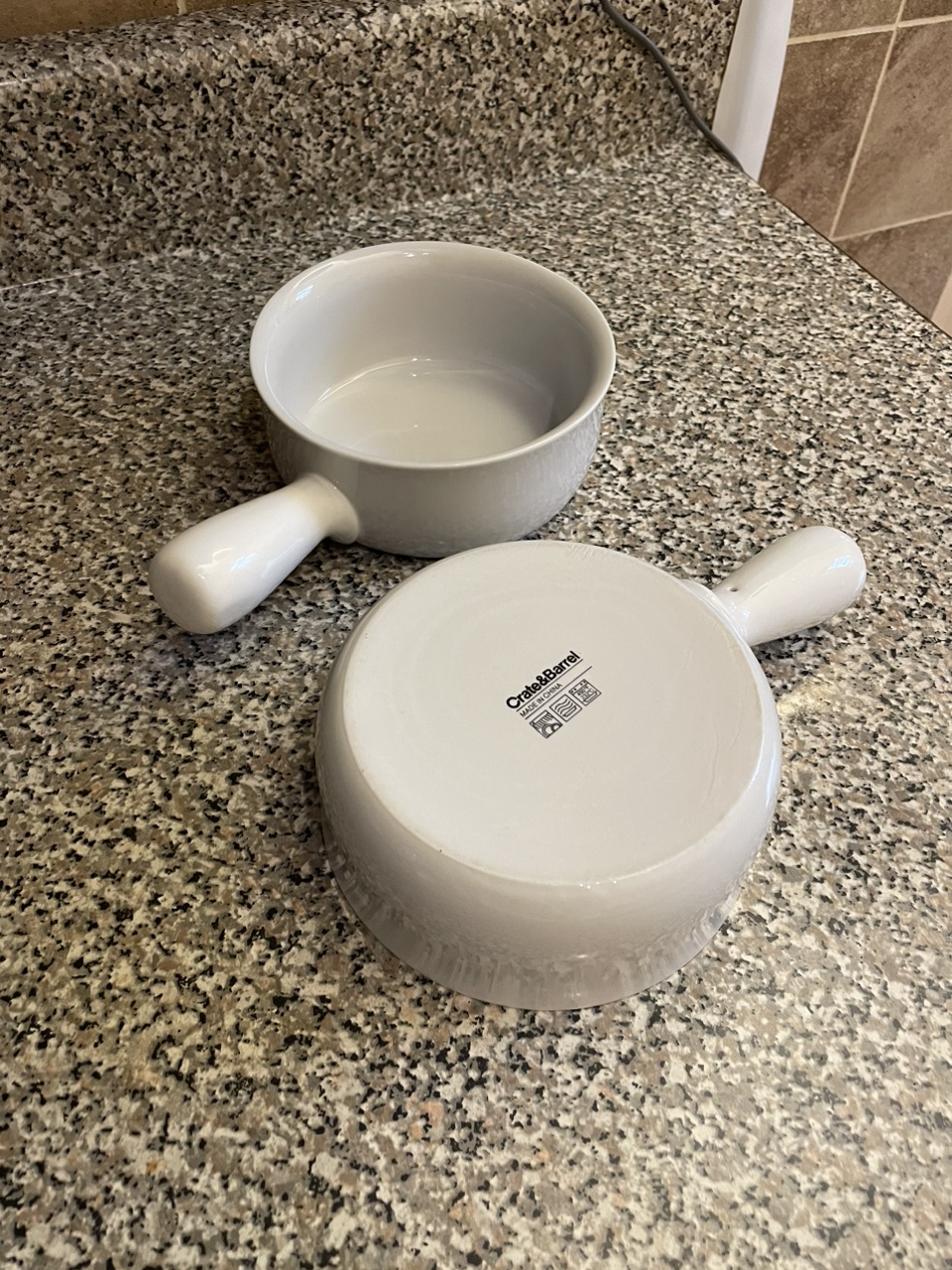 Crate & Barrel Soup Bowls
