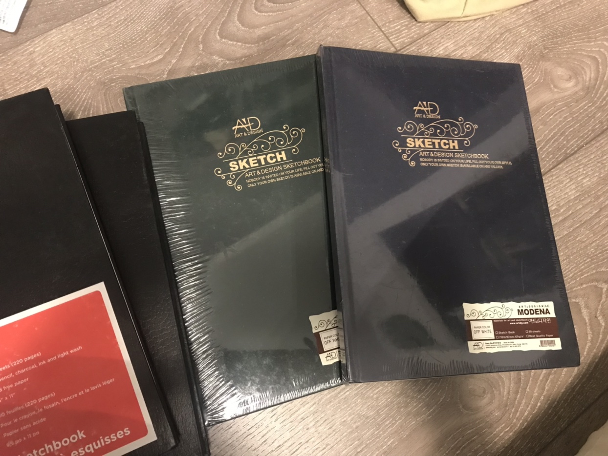 New and used sketchbooks - photo 2