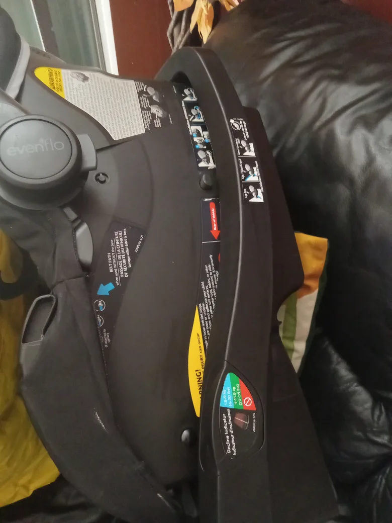 Evenflo car seat image indicator(3)