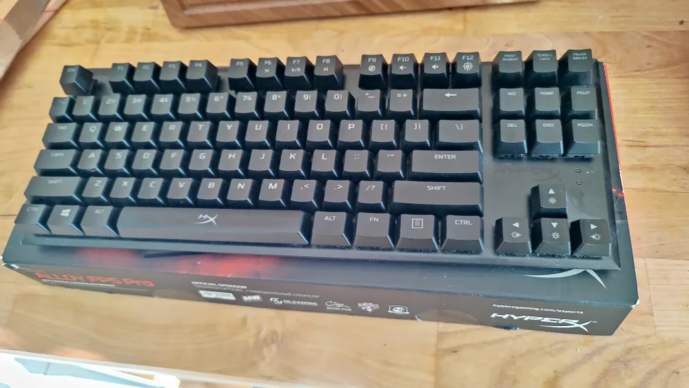 HyperX Alloy FPS Pro Mechanical Gaming Keyboard - Cherry MX Red thumbnail
