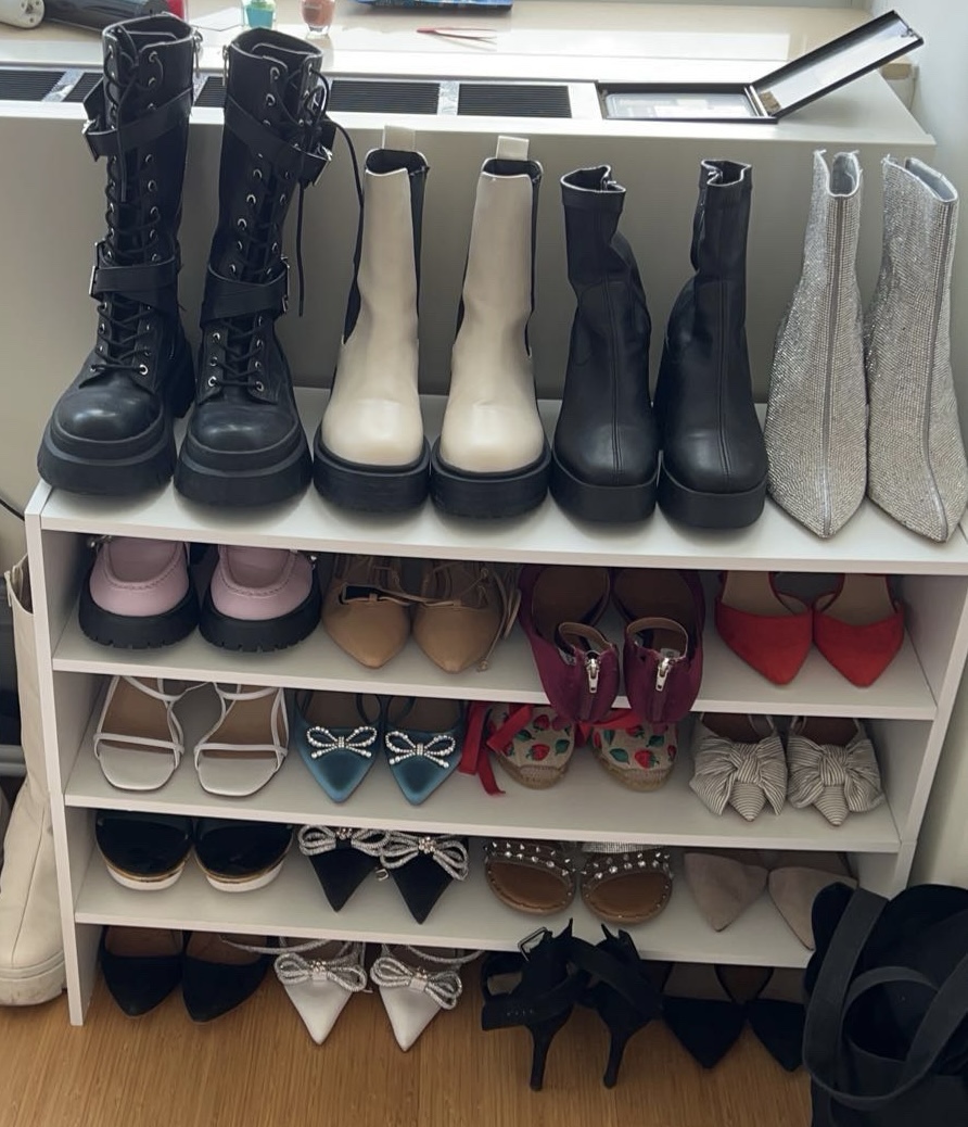 White Shoe Rack - photo 2