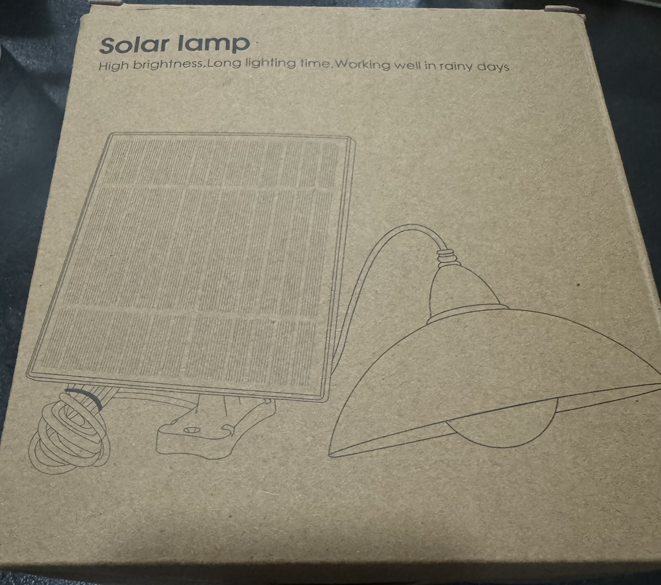 Solar Powered Pendant Light - photo 2