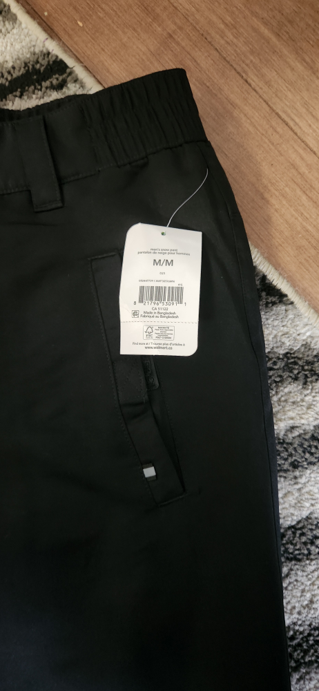 Athletic Works Men's Black Snow Pants Size M/M - photo 3
