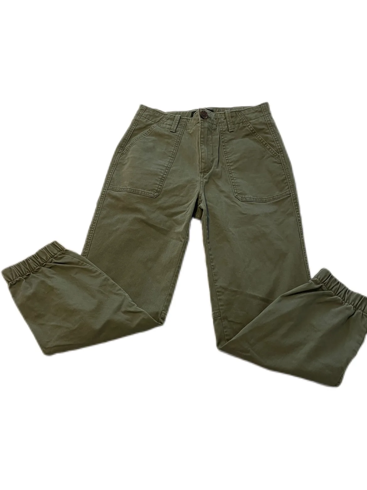Banana Republic Green Chino Pants - 2 thumbnail