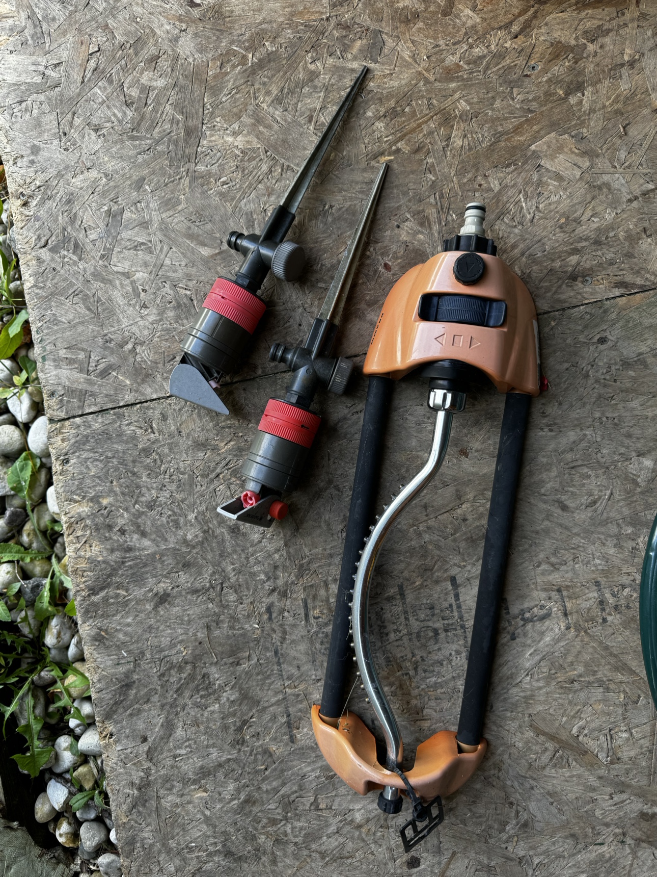 Garden Sprinkler & Hose Nozzle Set