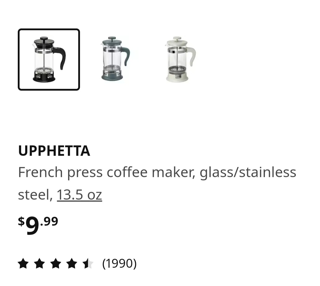 ☕️ French Press Coffee Maker - photo 3