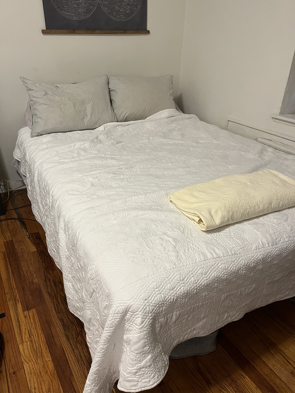 Queen Bed and Adjustable Frame