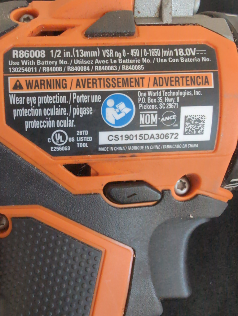 Ridgif Cordless Drill - photo 2