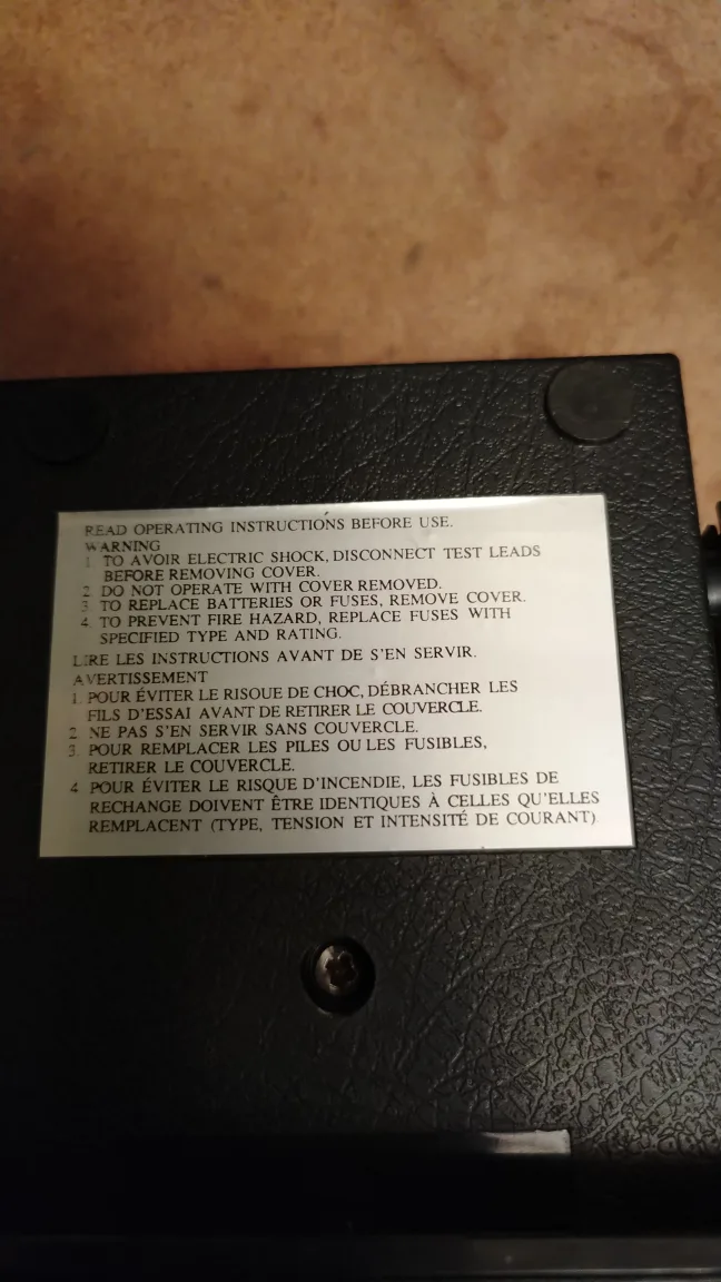 Vintage Analogue Multimeter image indicator(3)